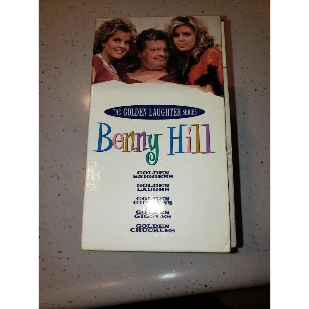 Benny Hill Complete 5 VHS Tapes Movies Sealed HBO Golden Series NEW READ